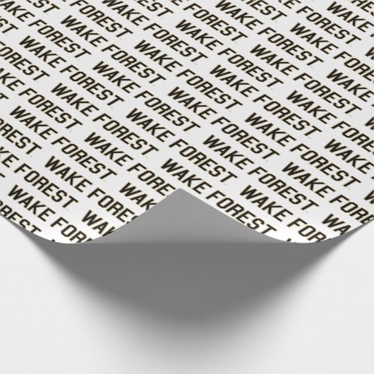 WFU | Geweckt Wald Geschenkpapier (Ecke)