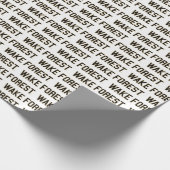WFU | Geweckt Wald Geschenkpapier (Ecke)