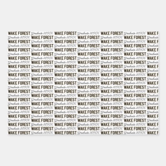 WFU | Geweckt Wald Geschenkpapier Set (Vorderseite 3)