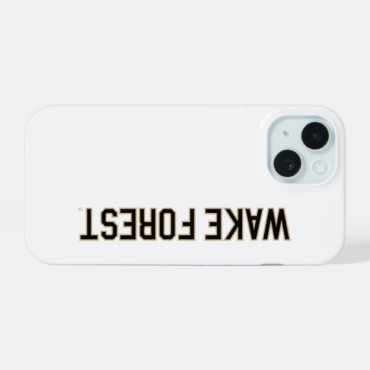 WFU | Geweckt Wald iPhone 15 Hülle (Rückseite (Horizontal))