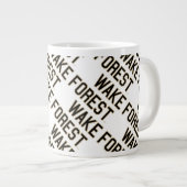 WFU | Geweckt Wald Jumbo-Tasse (Vorderseite Rechts)