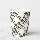 WFU | Geweckt Wald Pappbecher (Links)
