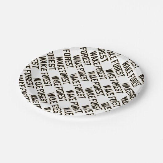 WFU | Geweckt Wald Pappteller (Schrägansicht)