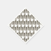 WFU | Geweckt Wald Serviette (Ecke)