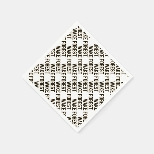 WFU | Geweckt Wald Serviette (Ecke)