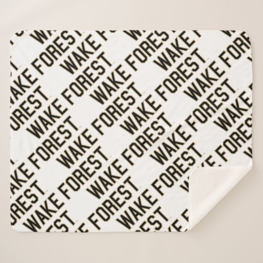 WFU | Geweckt Wald Sherpadecke (Vorderseite (Horizontal))