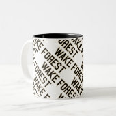 WFU | Geweckt Wald Zweifarbige Tasse (Vorderseite Links)