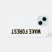 WFU | Wake Forest iPhone 15 Hülle (Rückseite (Horizontal))