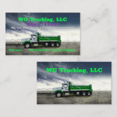 WG Truck Business Card Visitenkarte (Vorne/Hinten)