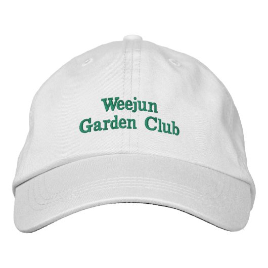 WGC-Member Hat Bestickte Baseballkappe (Vorderseite)