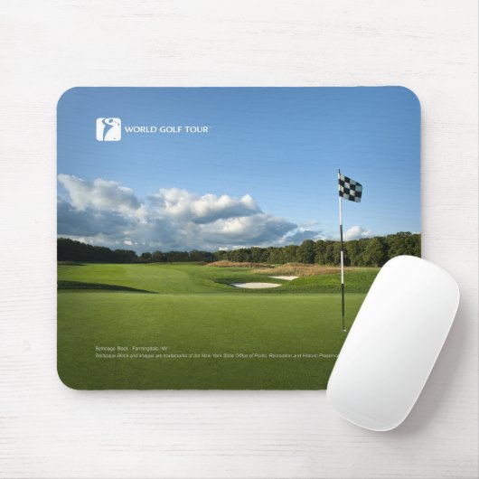 WGT Bethpage schwarzes Mousepad 01 (Mit Mouse)