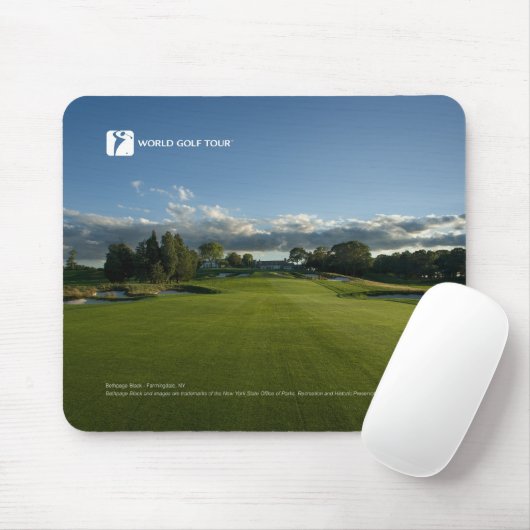 WGT Bethpage schwarzes Mousepad 03 (Mit Mouse)