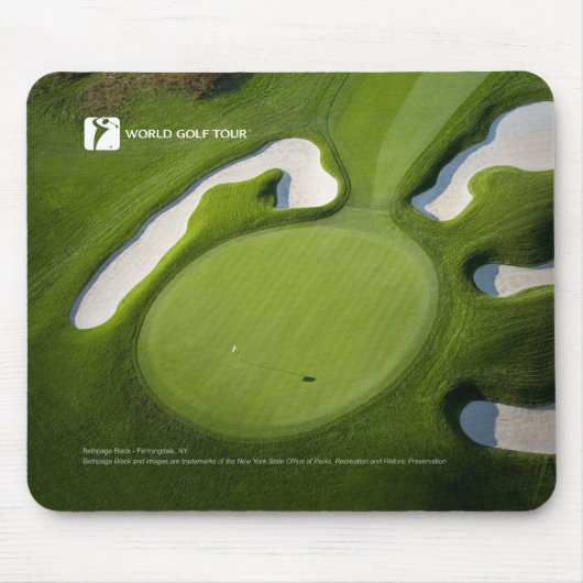 WGT Bethpage schwarzes Mousepad 05 (Vorne)