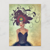 WH 002 Surreal Gothic Art Postcard Postkarte (Vorderseite)