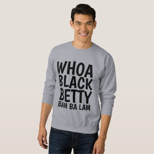 WHA BLACK BETTY VINTAGE T - SHIRT (Vorne ganz)