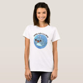 Wha-le-llujah Funny Whale Pun T-Shirt (Vorne ganz)