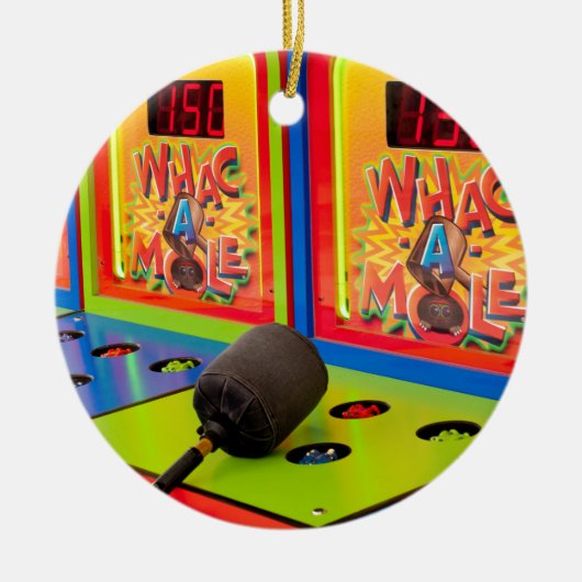 Whac A Mole Arcade Game Keramik Ornament (Vorne)
