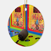 Whac A Mole Arcade Game Keramik Ornament (Links)