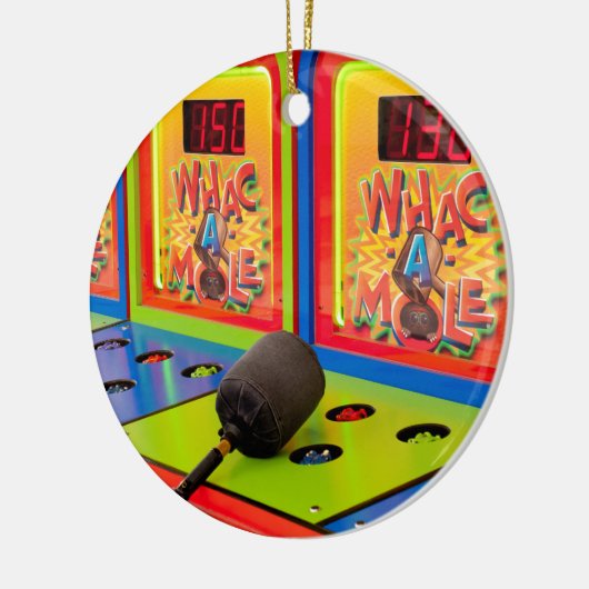 Whac A Mole Arcade Game Keramikornament (Links)