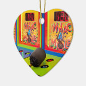 Whac A Mole Arcade Game Keramikornament (Links)