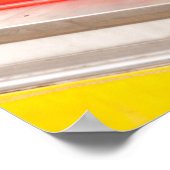 Whac A Mole Arcade Game Poster (Ecke)