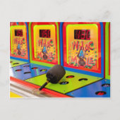 Whac A Mole Arcade Game Postkarte (Vorderseite)
