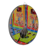 Whach A Mole Arcade Game Dartscheibe (Vorderseite Links)