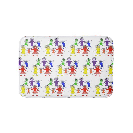 Whack-A-Do Badematte (Vorderseite)