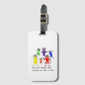 Whack-A-Do Gepäckanhänger (Vorderseite Vertikal)