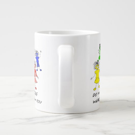 Whack-A-Do Jumbo-Tasse (Rückseite)