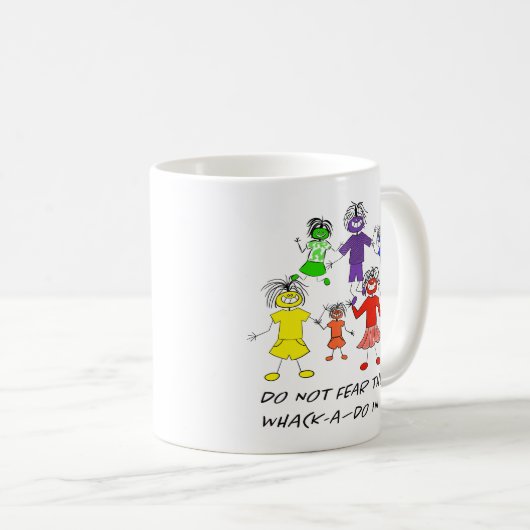 Whack-A-Do Kaffeetasse (VorderseiteRechts)