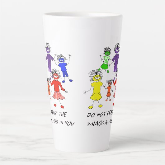 Whack-A-Do Milchtasse (Vorderseite)