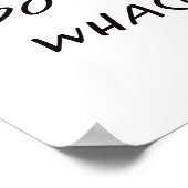 Whack-A-Do Poster (Ecke)