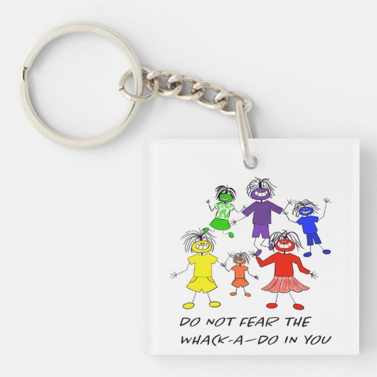 Whack-A-Do Schlüsselanhänger (Vorderseite)