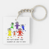 Whack-A-Do Schlüsselanhänger (Rückseite)