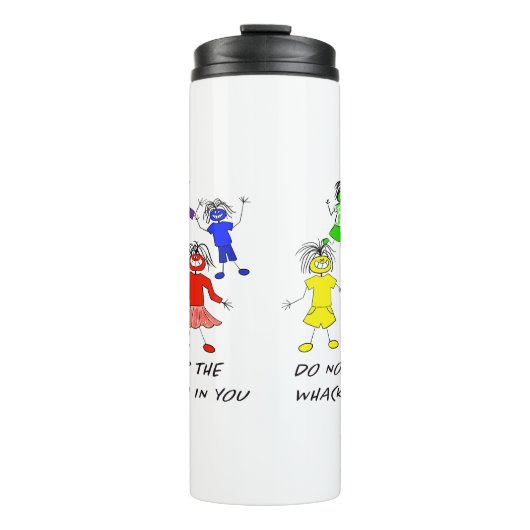 Whack-A-Do Thermosbecher (Vorderseite)