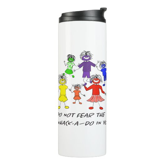 Whack-A-Do Thermosbecher (Nach links gedreht)