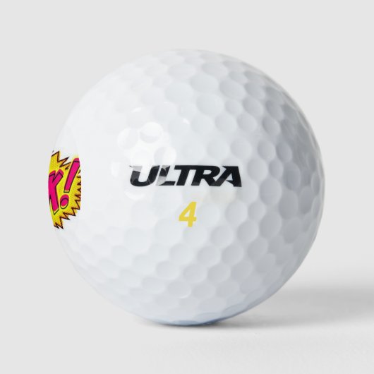 **WHACK** PERSONALISIERTER GOLFBALL (Logo)