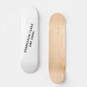 Whack Skateboard (Vorderseite)