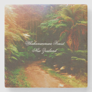 Whakarewarewa-Wald, Rotorua, Neuseeland Steinuntersetzer