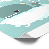 Whalblubble Bath Poster Print (Ecke)