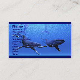Whale 01 Visitenkarte