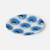 whale-51 pappteller (Schrägansicht)