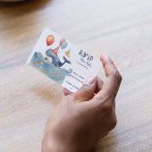 Whale a Time Boys Birthday RSVP Karte