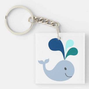 Whale-Acrylic-Schlüsselanhänger Schlüsselanhänger