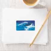 Whale Adressaufkleber (Insitu)