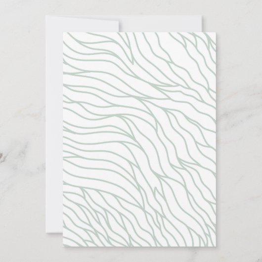 Whale Adventure | Ozean | Unter dem Meer Geburtsta Einladung (Rückseite)