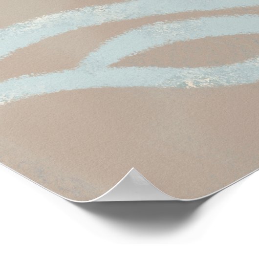 Whale Adventures - Kinder Kunst an der Küste Poster (Ecke)