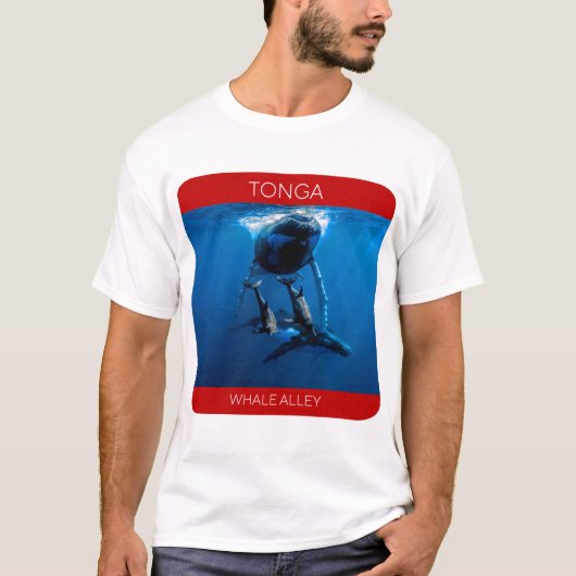 Whale Alley, Tonga Travel T-Shirt (Vorderseite)