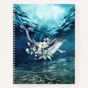 Whale-Anchor-Spirale Notizblock
